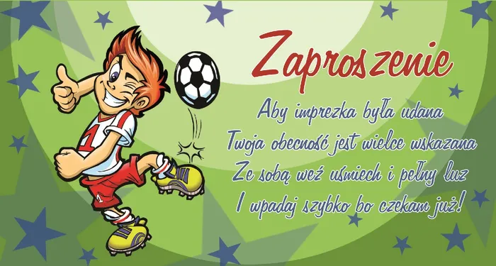 Zaproszenie Young nr 1 - przód