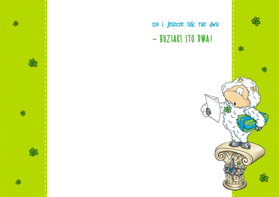 Karnet Smile nr 1 - środek