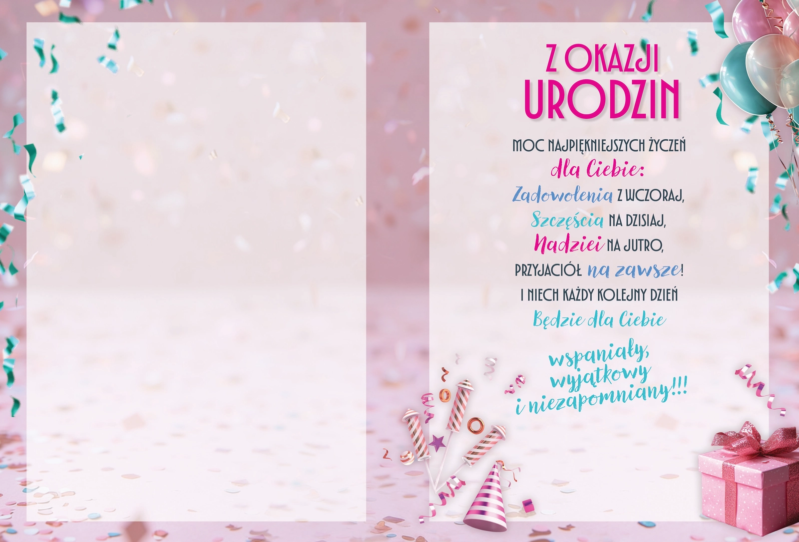 Karnet Grande Money nr 1 - środek