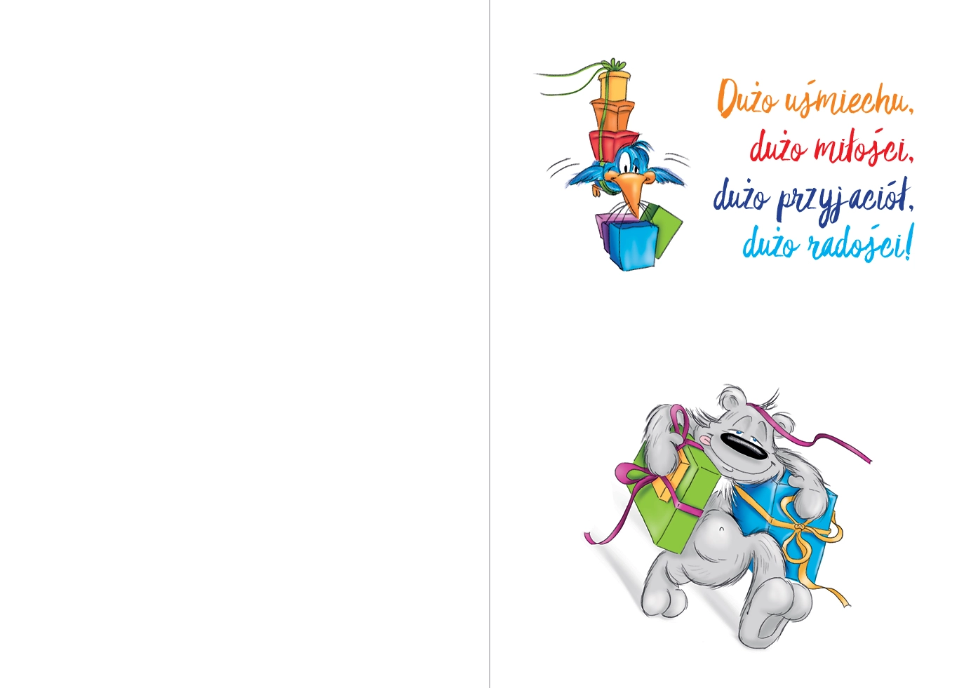 Karnet Happy nr 11 - środek