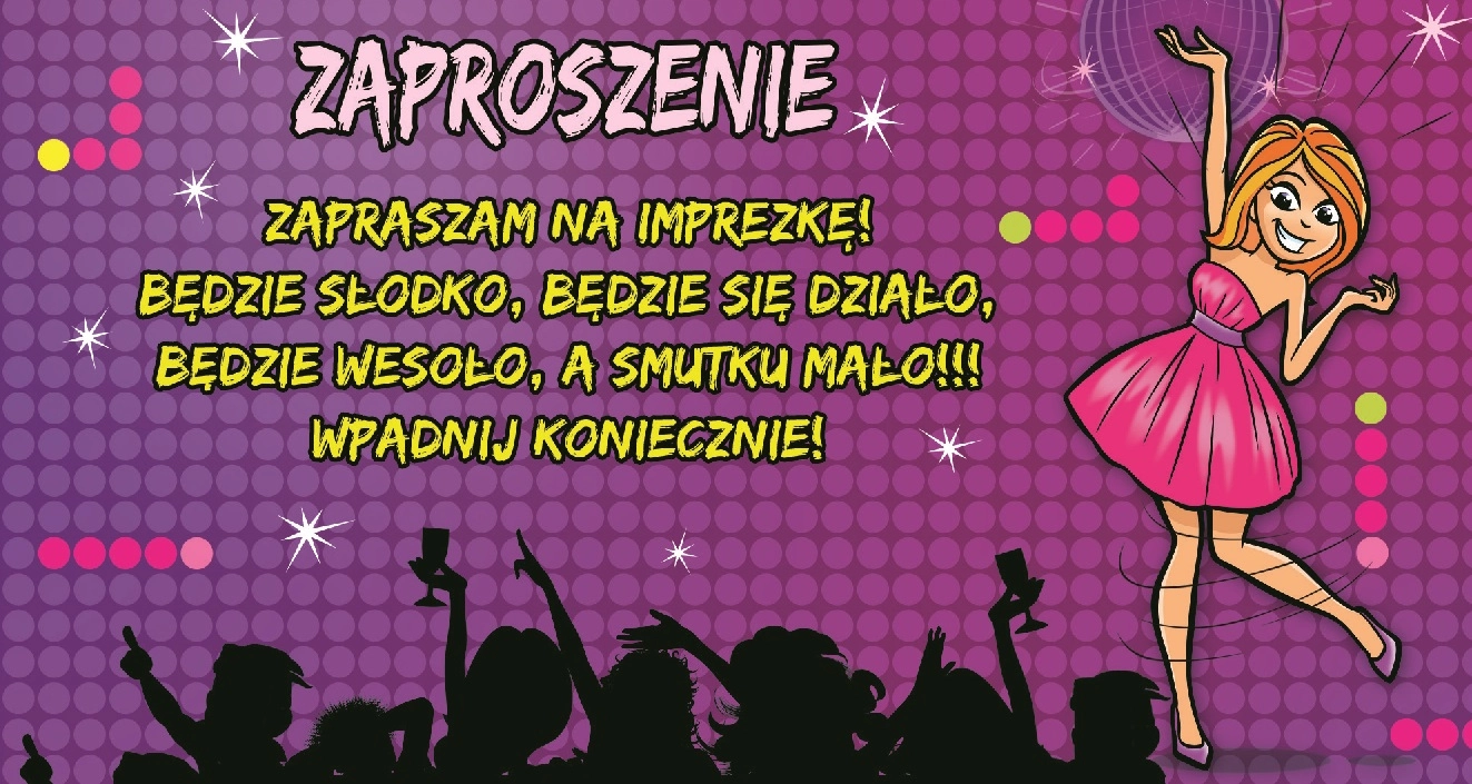 Zaproszenie Young nr 14 - przód