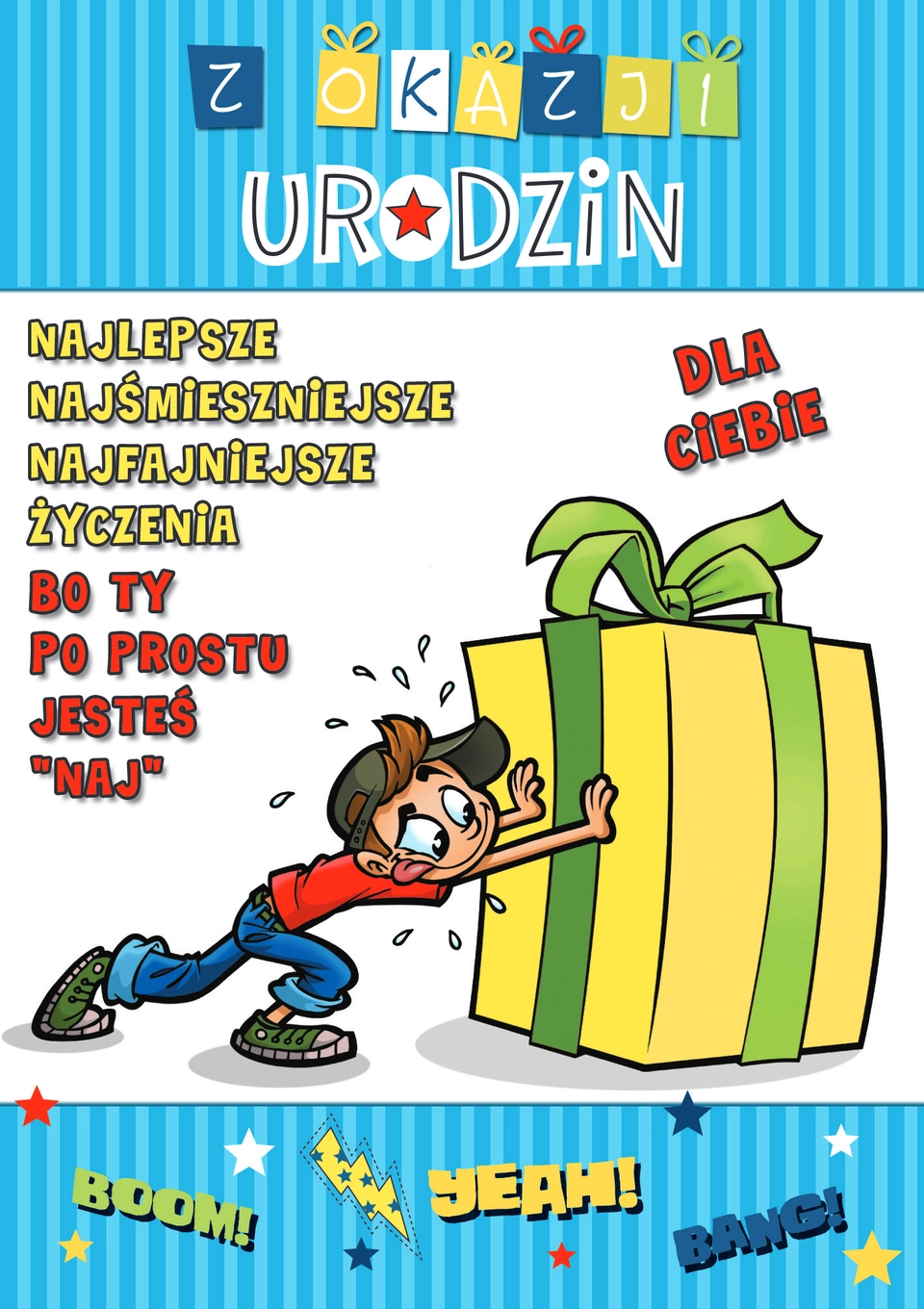 Karnet Young nr 14 - przód