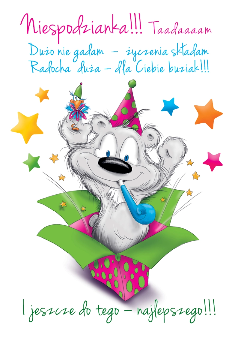 Karnet Happy nr 14 - przód