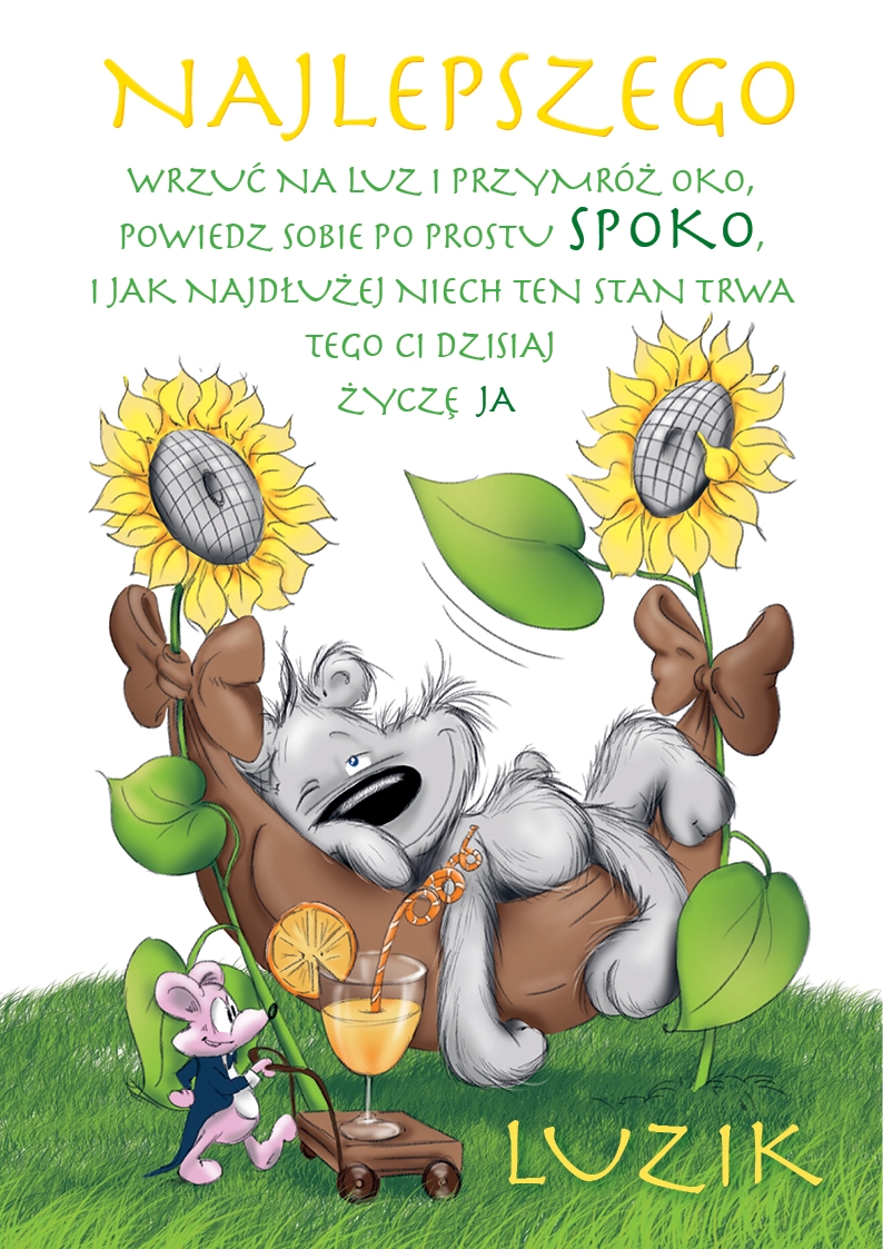 Karnet Happy nr 15 - przód