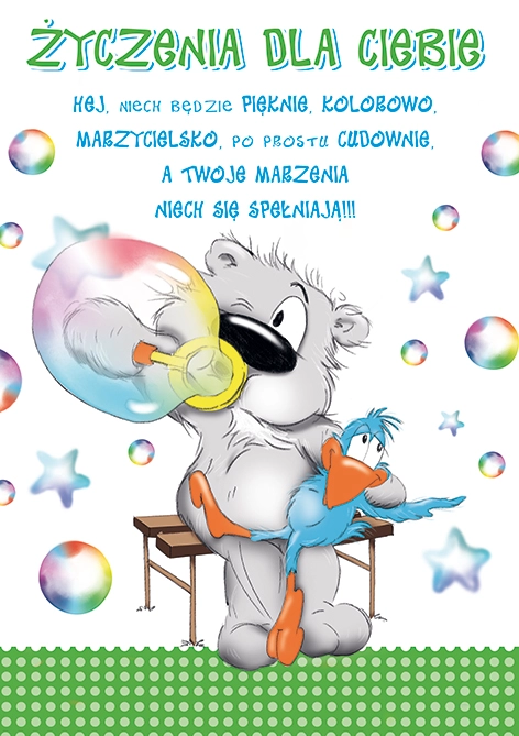 Karnet Happy nr 17 - przód