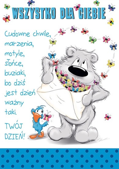 Karnet Happy nr 18 - przód