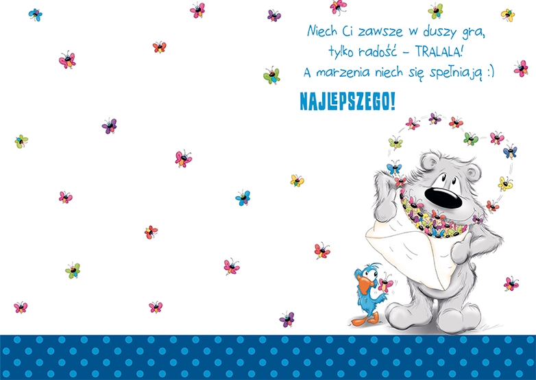 Karnet Happy nr 18 - środek