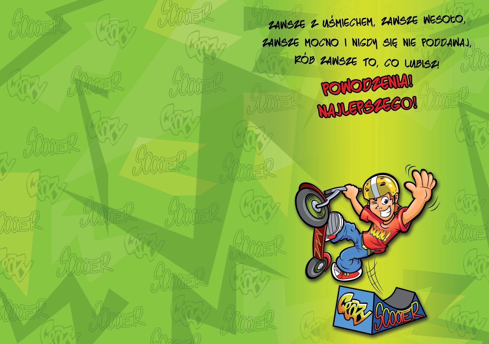 Karnet Young nr 18 - środek