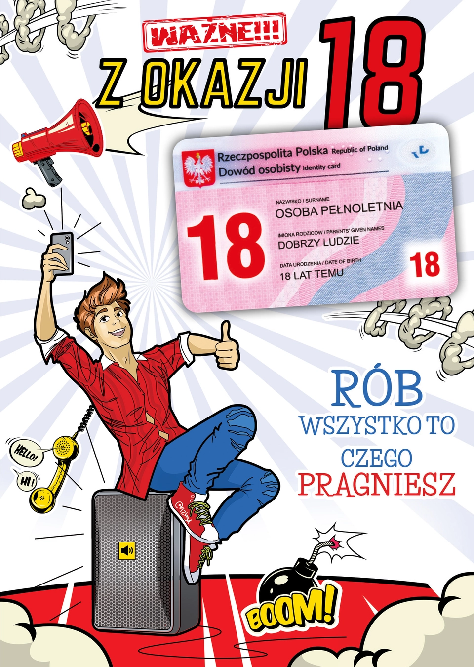 Karnet Party nr 19 - przód