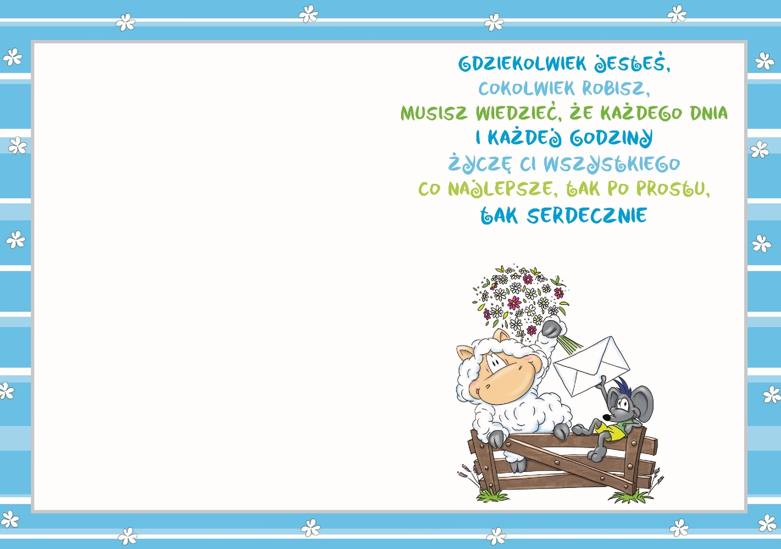 Karnet Smile nr 2 - środek