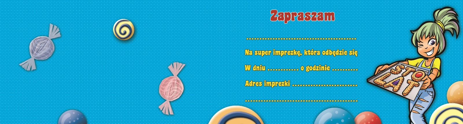 Zaproszenie Young nr 2 - środek