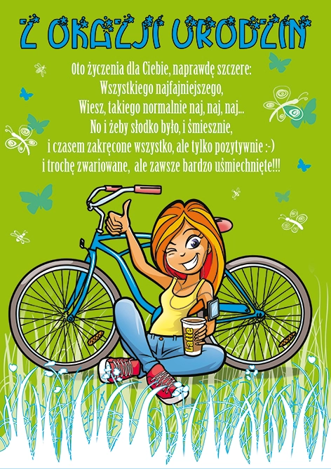 Karnet Young nr 21 - przód