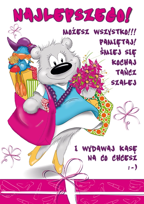 Karnet Happy nr 21 - przód