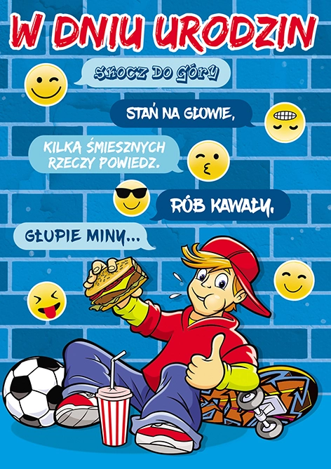 Karnet Young nr 23 - przód