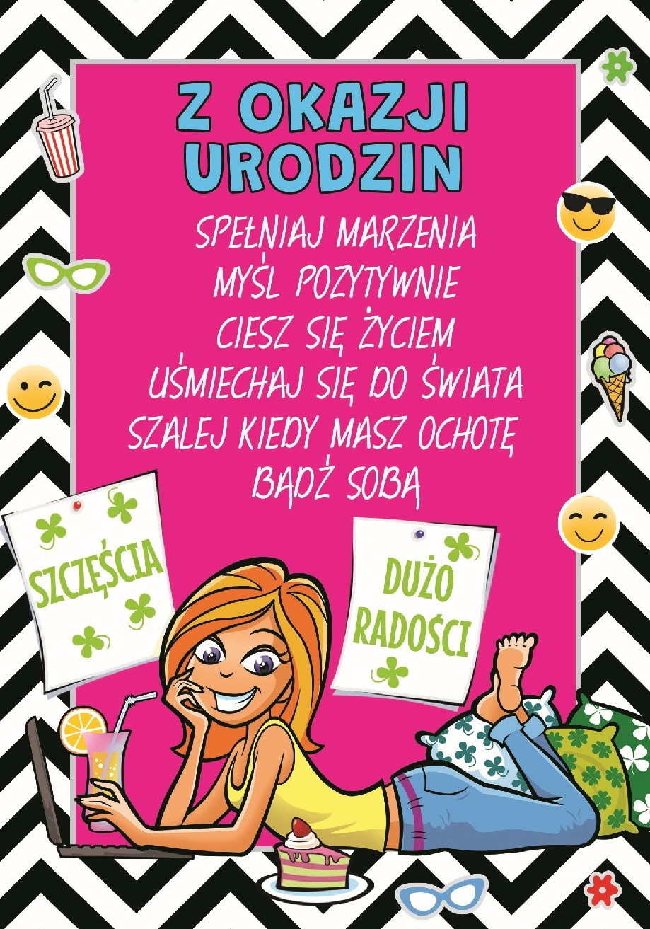 Karnet Young nr 24 - przód