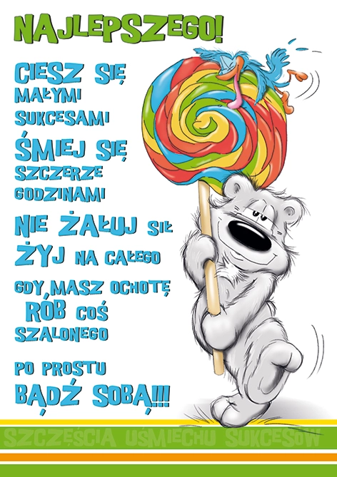 Karnet Happy nr 24 - przód