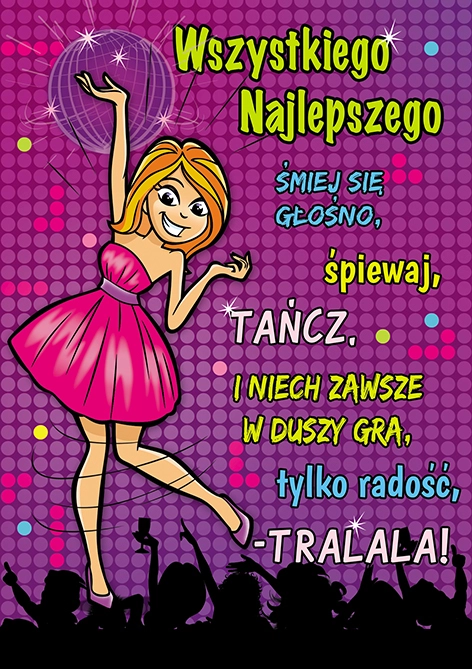 Karnet Young nr 25 - przód