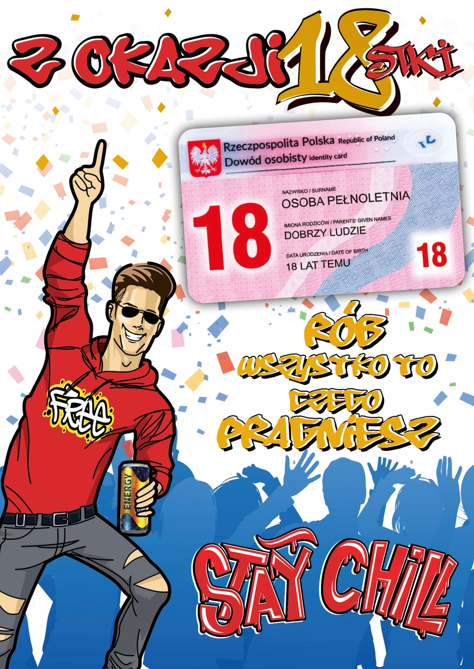 Karnet Party nr 25 - przód