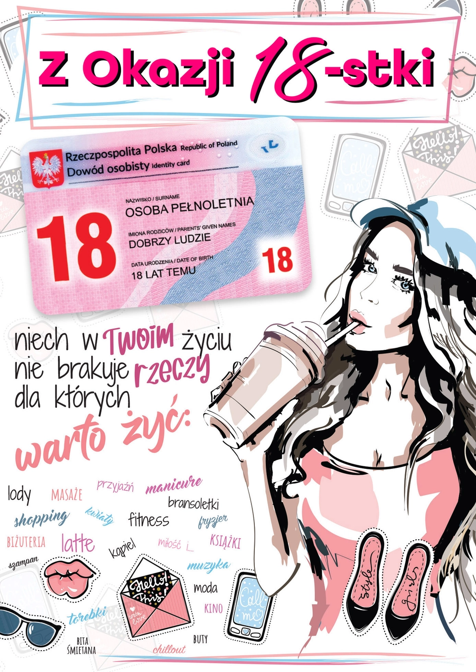 Karnet Party nr 28 - przód