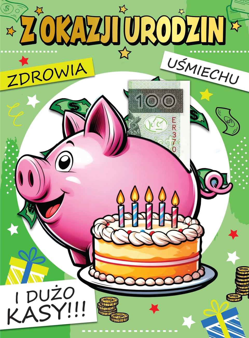 Karnet Grande Money nr 3 - przód