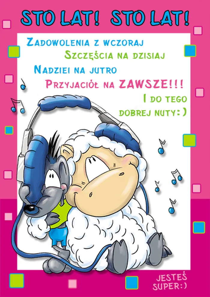 Karnet Smile nr 3 - przód