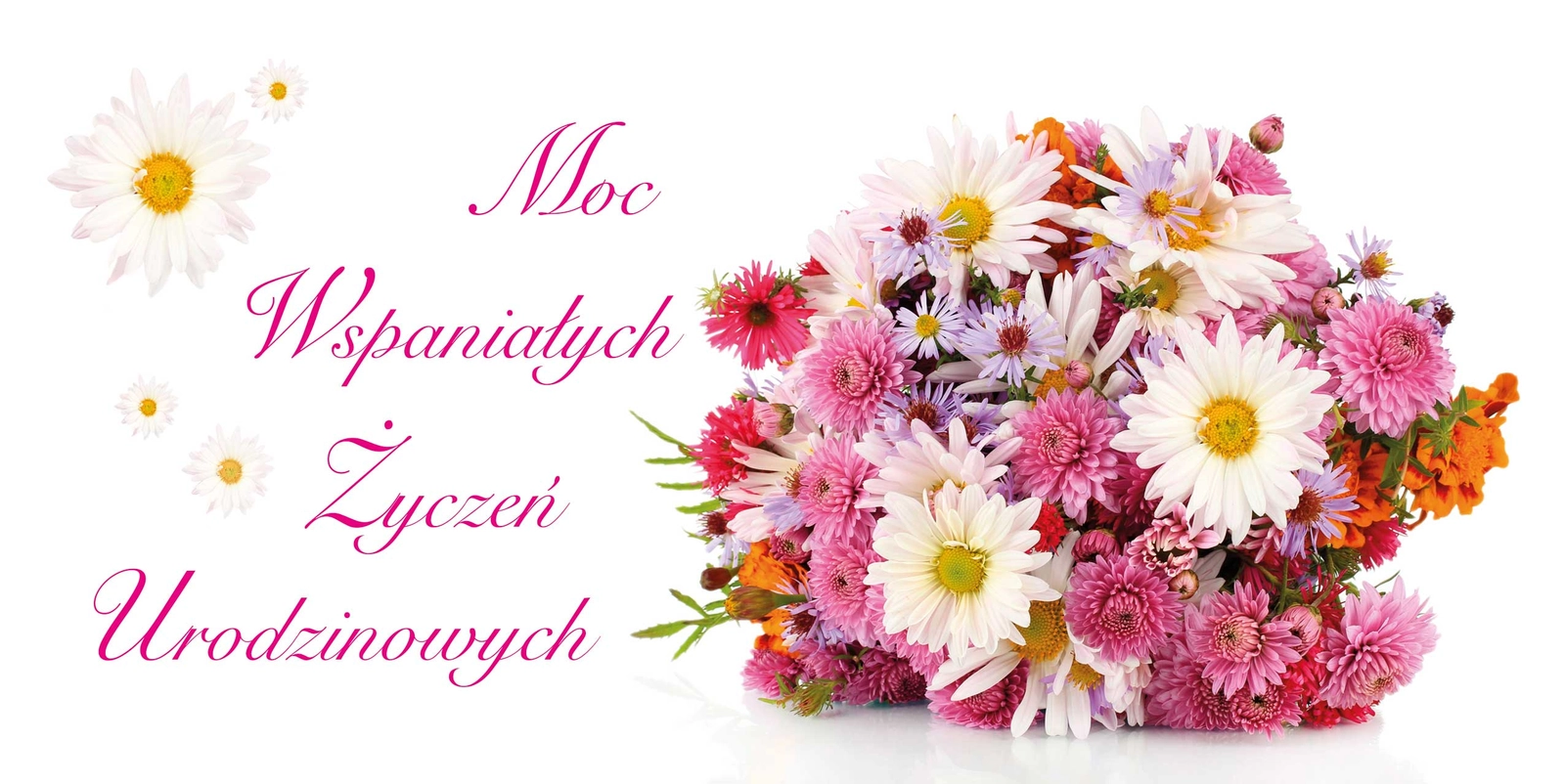 Karnet Flowers nr 3 - przód