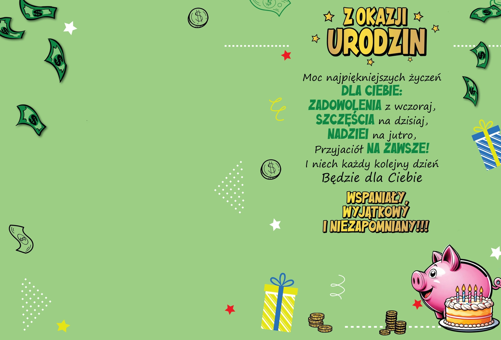 Karnet Grande Money nr 3 - środek