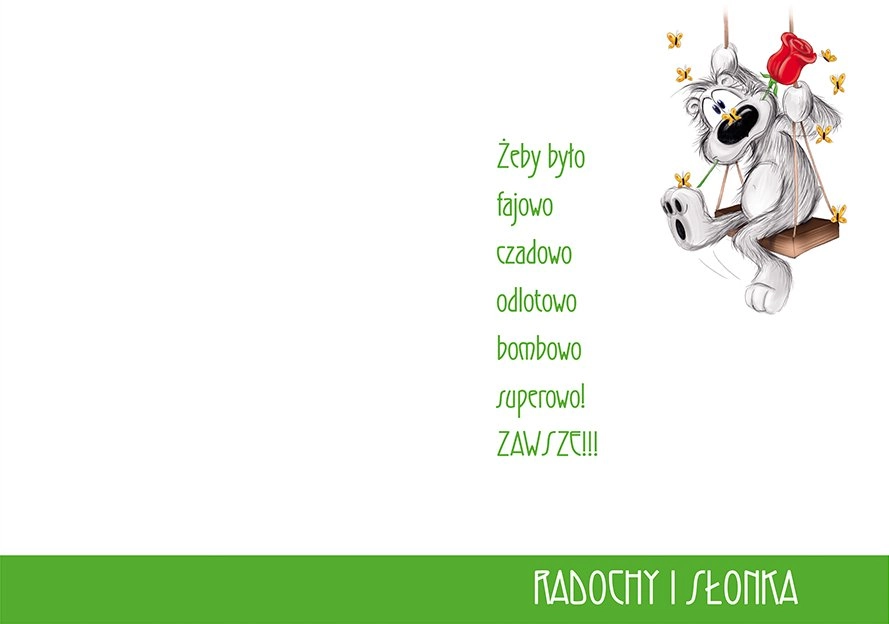 Karnet Happy nr 3 - środek