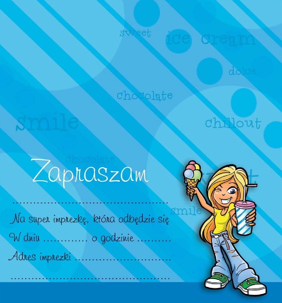 Zaproszenie Young nr 3 - środek