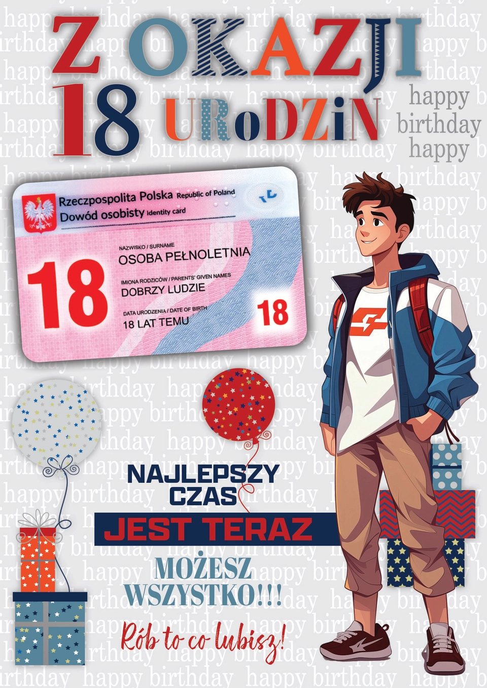 Karnet Party nr 30 - przód