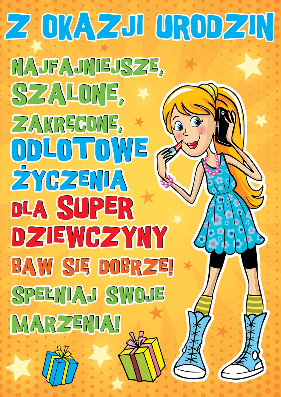 Karnet Young nr 4 - przód