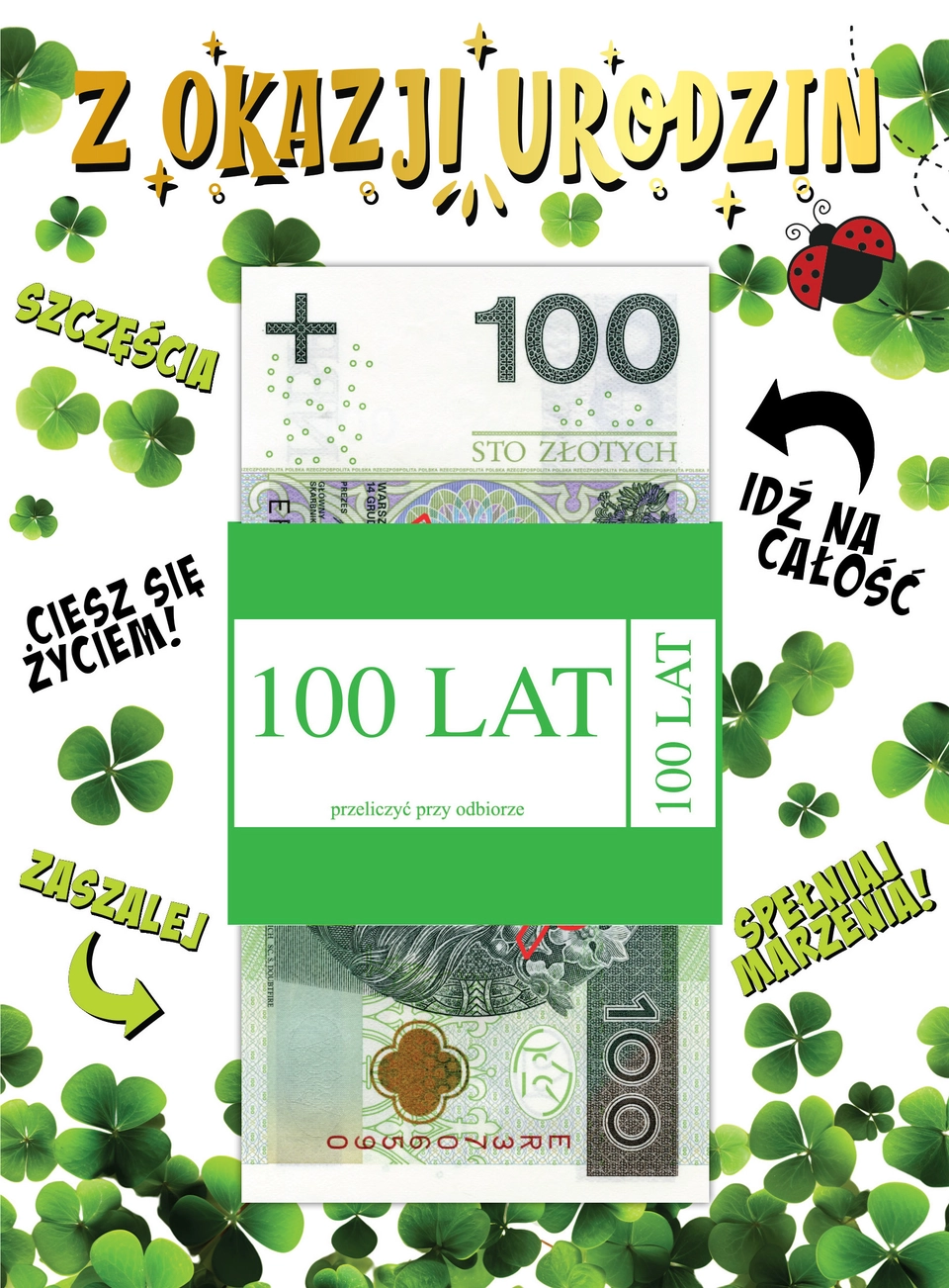 Karnet Grande Money nr 4 - przód