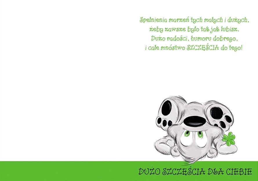 Karnet Happy nr 4 - środek