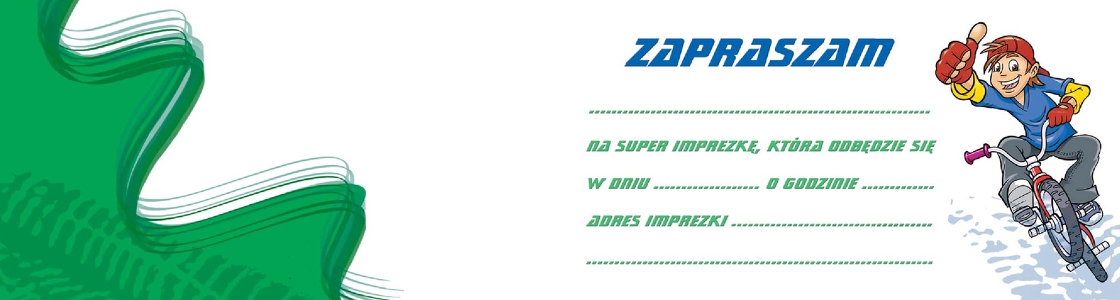 Zaproszenie Young nr 4 - środek