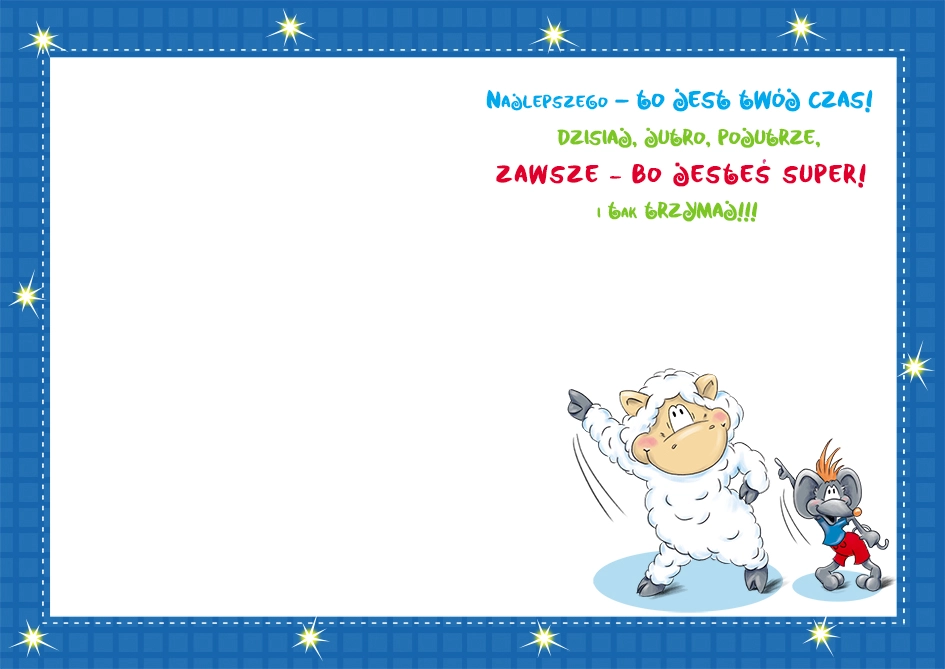 Karnet Smile nr 4 - środek