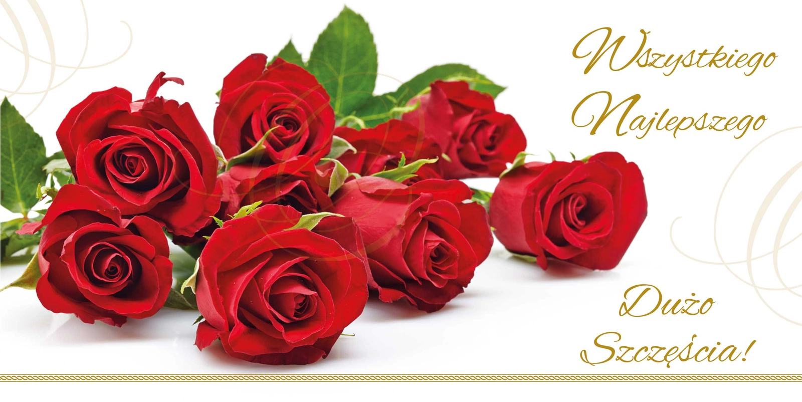 Karnet Flowers nr 5 - przód