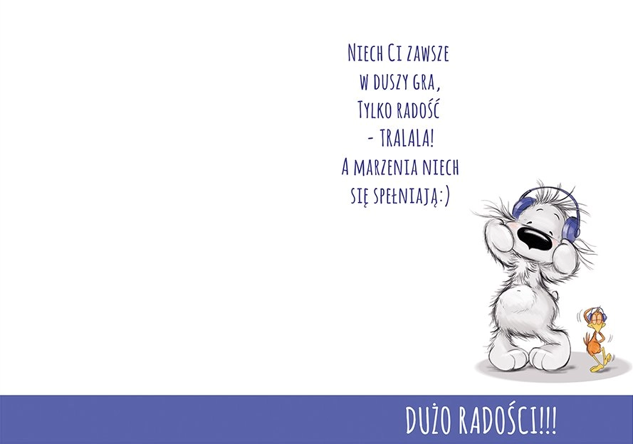 Karnet Happy nr 5 - środek