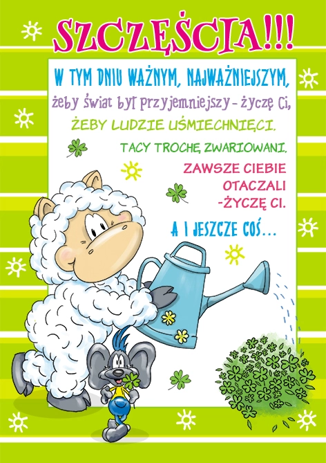 Karnet Smile nr 6 - przód