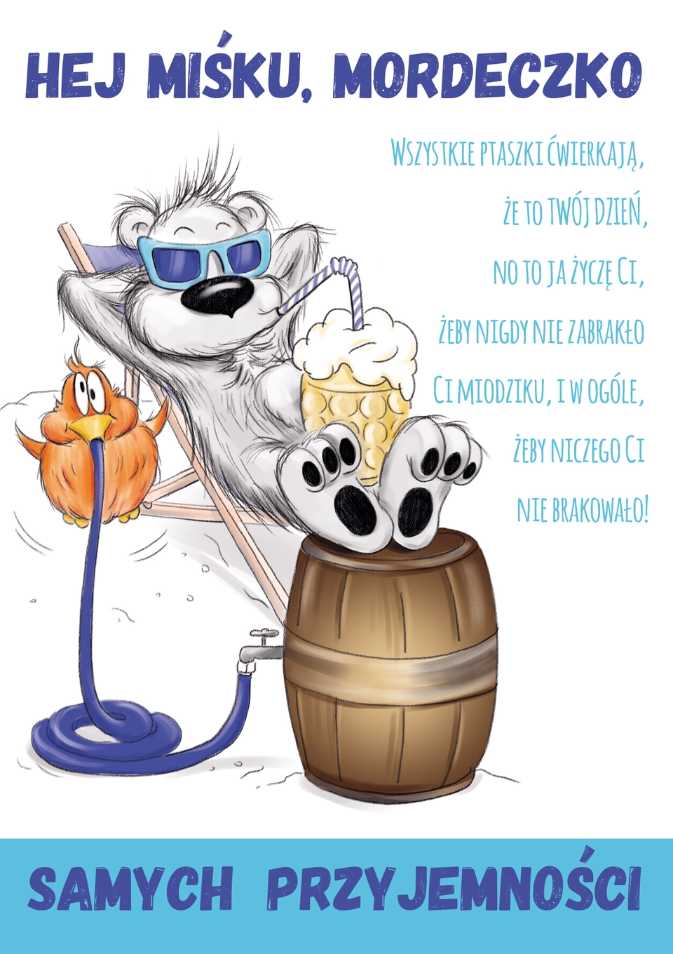 Karnet Happy nr 6 - przód