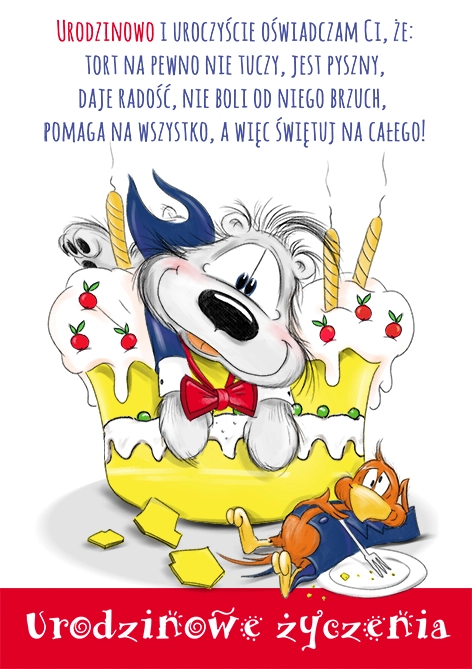 Karnet Happy nr 7 - przód