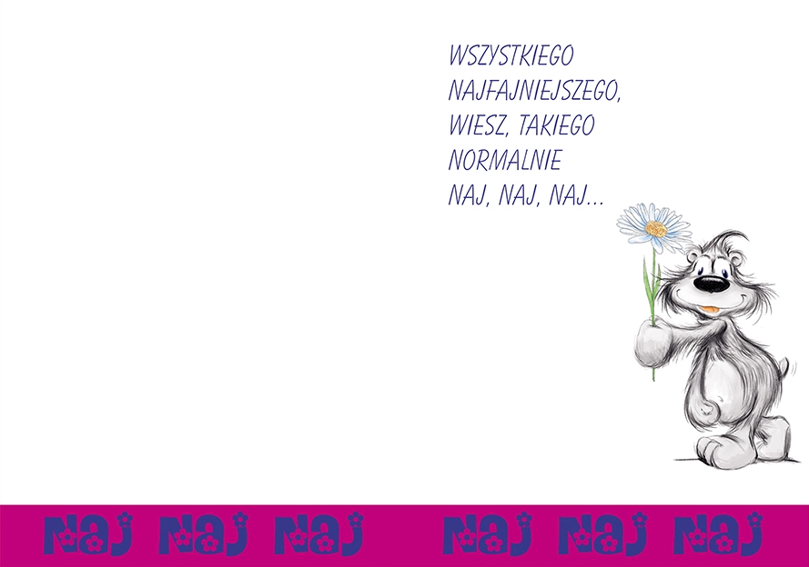 Karnet Happy nr 8 - środek