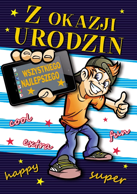 Karnet Young nr 9 - przód