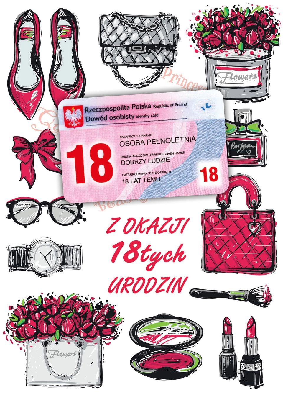 Karnet Party nr 9 - przód