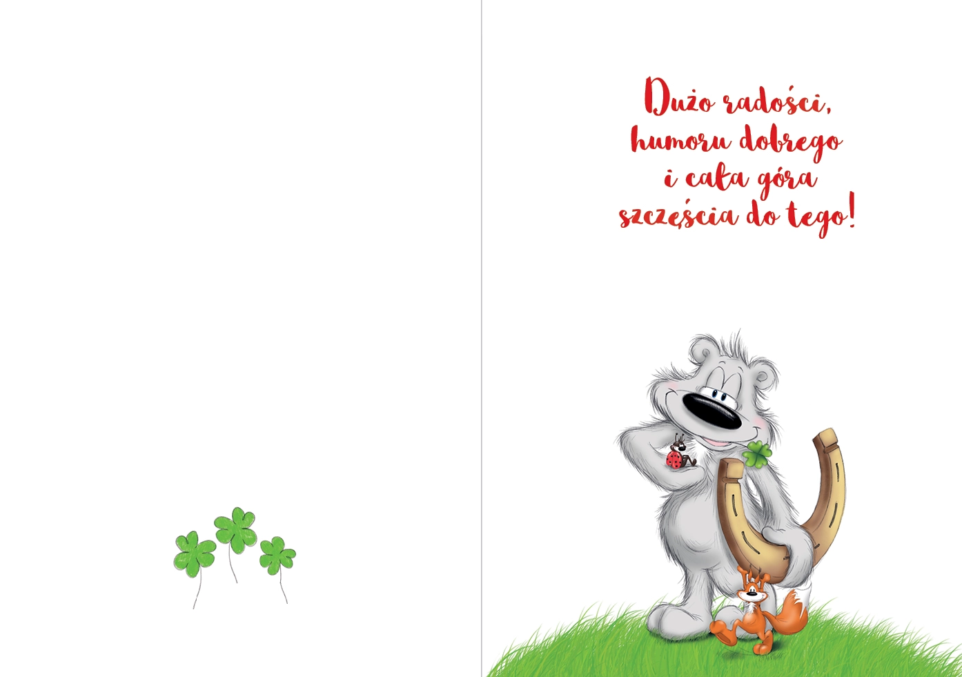 Karnet Happy nr 9 - środek