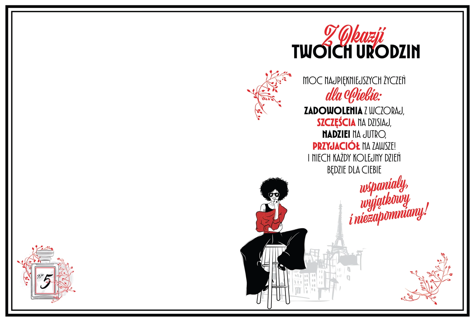 Karnet Motto nr 4 - środek